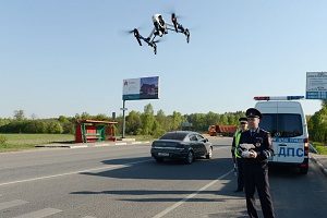 Law enforcement using drones to monitor traffic for stolen vehicles